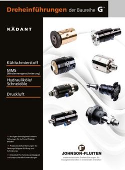 Dreheinführungen der Baureihe G - Johnson-Fluiten