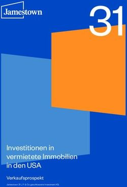A31 - Investitionen in vermietete Immobilien in den USA Verkaufsprospekt - Jamestown