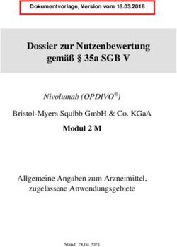 Dossier Zur Nutzenbewertung Gemäß 35a SGB V - Modul 2 M Nivolumab ...