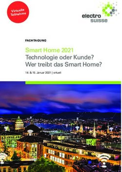 Smart Home 2021 Technologie oder Kunde? Wer treibt das Smart Home?