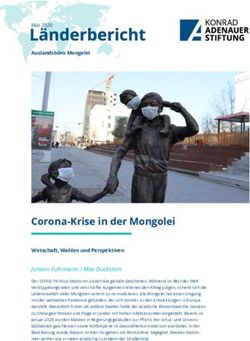 Corona-Krise in der Mongolei - Konrad-Adenauer-Stiftung