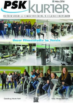 Unser Fitnessstudio im Verein - M&auml;rz 2016 - Post S&uuml;dstadt Karlsruhe eV