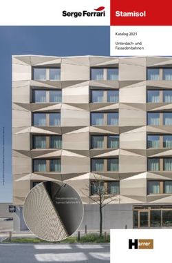 Stamisol Katalog 2021 Unterdach- und Fassadenbahnen - Vinzenz Harrer GmbH