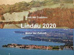 Lindau 2020 Kraft der Tradition Motor der Zukunft