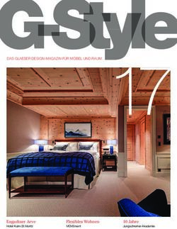 DAS GLAESER DESIGN-MAGAZIN FÜR MÖBEL UND RAUM - Engadiner Arve Flexibles Wohnen - Glaeser Wogg AG