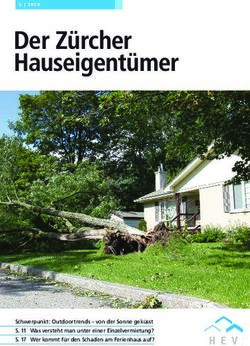 Der Zürcher Hauseigentümer - HEV Zürich