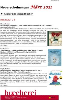 Neuerscheinungen März 2021 - Kinder und Jugendbücher - Bücherei Krems
