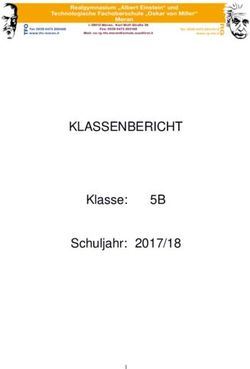 KLASSENBERICHT Klasse: 5B Schuljahr: 2017/18 - RG Meran