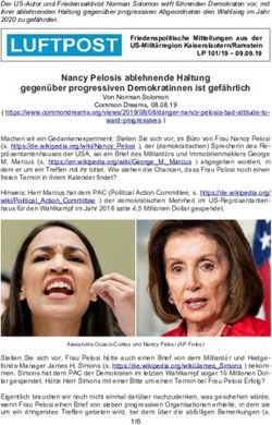 Nancy Pelosis ablehnende Haltung gegen&uuml;ber progressiven Demokratinnen ist gef&auml;hrlich