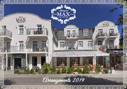 Arrangements 2019 - Hotel Max am Meer Kühlungsborn