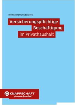 Versicherungspflichtige Besch&auml;ftigung
