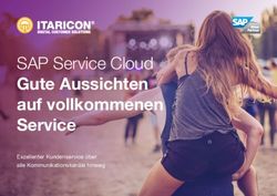 SAP Service Cloud Gute Aussichten auf vollkommenen Service - Exzellenter Kundenservice &uuml;ber alle Kommunikationskan&auml;le hinweg
