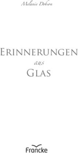 Aus Glas Erinnerungen - Melanie Dobson - SCM Shop