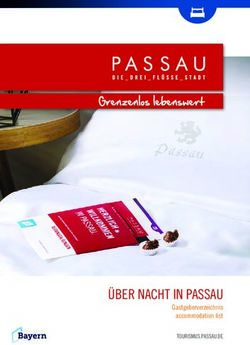 &Uuml;BER NACHT IN PASSAU Gastgeberverzeichnis accommodation list - TOURISMUS.PASSAU.DE