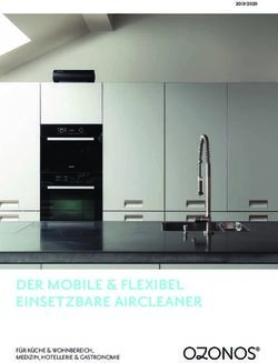 DER MOBILE & FLEXIBEL EINSETZBARE AIRCLEANER - F&Uuml;R K&Uuml;CHE & WOHNBEREICH, MEDIZIN, HOTELLERIE & GASTRONOMIE - Ozonos