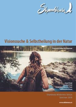 Visionssuche & Selbstheilung in der Natur - Shambhala Wilderness Schule Seminare 2018 - Claudia Pichl