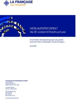 VERKAUFSPROSPEKT Ve-RI Listed Infrastructure