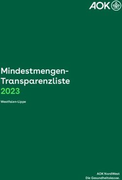 Mindestmengen-Transparenzliste 2023 - Westfalen-Lippe - AOK NordWest ...