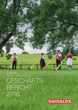 GESCH&Auml;FTS-BERICHT 2016 - Gutes tun ist keine Gl&uuml;ckssache - Swisslos