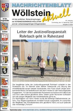 Leiter der Justizvollzugsanstalt Rohrbach geht in Ruhestand - Verbandsgemeinde W&ouml;llstein