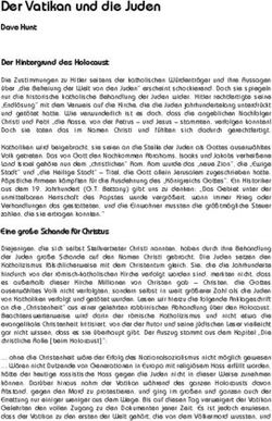 Der Vatikan und die Juden