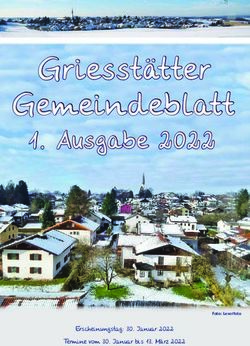 Erscheinungstag: 30. Januar 2022 Termine vom 30. Januar bis 13. M&auml;rz 2022 - Foto: Leserfoto - Gemeinde Griesst&auml;tt