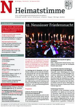 Heimatstimme - Stadt Neus&auml;&szlig;