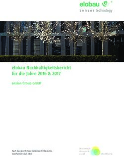 Elobau Nachhaltigkeitsbericht für die Jahre 2016 & 2017 - ensian Group GmbH