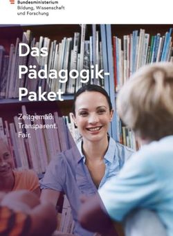 Das Pädagogik-Paket Zeitgemäß. Transparent. Fair - Volksschule Tirol