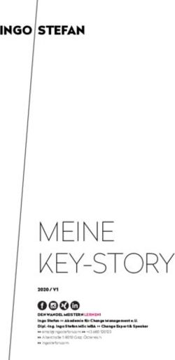 MEINE KEY-STORY - Ingo Stefan