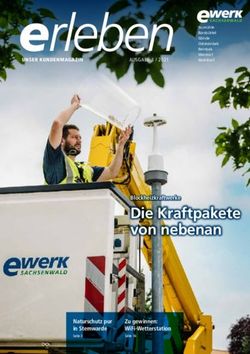 Erleben - Die Kraftpakete von nebenan Blockheizkraftwerke - e-werk Sachsenwald