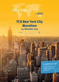 LAUFENWELTWEIT TCS New York City Marathon - November 2019