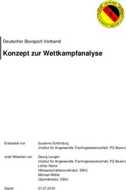 Konzept zur Wettkampfanalyse - Deutscher Boxsport-Verband - Deutscher Boxsport-Verband ...