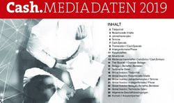 Cash.Mediadaten 2019 Inhalt - GLOBAL INVESTOR