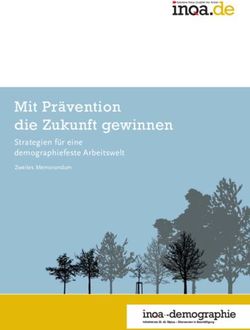 Mit Prävention die Zukunft gewinnen - Strategien für eine demographiefeste Arbeitswelt - Zweites Memorandum