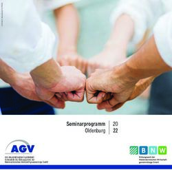 Seminarprogramm 20 Oldenburg 22