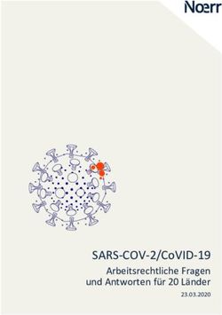 SARS-COV-2/COVID-19 ARBEITSRECHTLICHE FRAGEN UND ANTWORTEN F&Uuml;R 20 L&Auml;NDER 23.03.2020 - NOERR