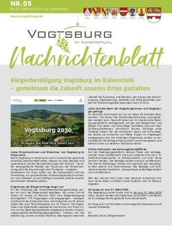 Nachrichtenbla NR. 05 - FR, 04. FEBRUAR 2022 42. JAHRGANG - Stadt Vogtsburg