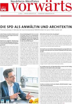 DIE SPD ALS ANW&Auml;LTIN UND ARCHITEKTIN - Nordrhein-Westfalen - NRWSPD
