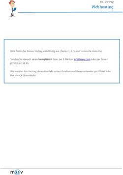 Webhosting AV - Vertrag - Meins und Vogel