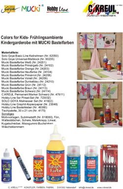 Colors for Kids-Fr&uuml;hlingsambiente Kindergarderobe mit MUCKI Bastelfarben