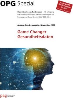 Spezial Game Changer Gesundheitsdaten - Auszug Sonderausgabe, November 2021 - gematik