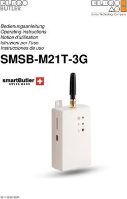 SMSB-M21T-3G Bedienungsanleitung Operating instructions Notice d'utilisation Istruzioni per l'uso Instrucciones de uso - Elbro AG