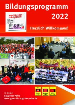 Bildungsprogramm 2022 - Herzlich Willkommen! - IG Metall - IG Metall Salzgitter-Peine