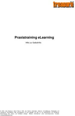 Praxistraining eLearning - Hilfe zur Selbsthilfe