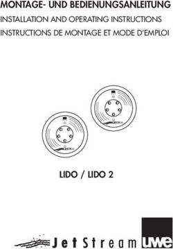 MONTAGE- UND BEDIENUNGSANLEITUNG - INSTALLATION AND OPERATING INSTRUCTIONS INSTRUCTIONS DE MONTAGE ET MODE D'EMPLOI - World of Pools GFK ...