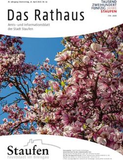 Das Rathaus Amts- und Informationsblatt der Stadt Staufen