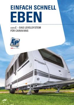 EBEN EINFACH SCHNELL F&Uuml;R CARAVANS - E&P Hydraulics