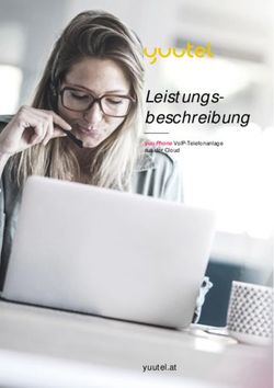LEISTUNGS-BESCHREIBUNG - YUU PHONE VOIP-TELEFONANLAGE AUS DER CLOUD - YUUTEL