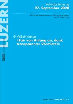 Volksabstimmung 27. September 2020 Volksinitiative "Fair von Anfang an, dank transparenter Vormiete!"